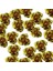 50 Parça. 8mm Alüminyum Boncuk Alüminyum Gül Boncuk - Altın (Yurt Dışından) 1