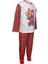 Yeni Yıl Kırmızı Baskılı Pijama Takımı 3