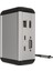 12'si 1 Arada Dikey USB 3.0 4K -Uyumlu VGA Tf Okuyucu Usb-C Ayırıcı Tip C Hub Ethernet Adaptörü Bağlantı Istasyonu (Yurt Dışından) 2