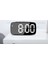 Akıllı Dijital Çalar Saat Başucu, Yeşil LED Seyahat USB Masa Saati 12/24H Tarih Sıcaklık Erteleme Yatak Odası Için, Siyah (Yurt Dışından) 5