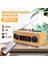 Kablosuz Ahşap Retro Hoparlör Radyo Subwoofer Ev Ses Sütunu Bluetooth Müzik Merkezi Desteği Usb/tf/fm (Yurt Dışından) 3