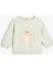 Sweatshirt Baskılı Uzun Kollu Bisiklet Yaka Şardonlu Pamuklu 1