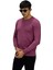 Erkek Spor Düz Sıfır Yaka Kazak R22920 BGL-ST03182 2