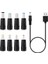 In1 5V Usb'den Dc'ye 5.5x2.1mm 3.5mm 5.5x2.5mm 6.3mm Fiş Şarj Kablosu (Yurt Dışından) 1