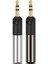 Momentum Için 2 Adet 2.5mm Jack Kulaklık Fişi Pin Adaptörü, Siyah (Yurt Dışından) 2