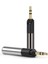 Momentum Için 2 Adet 2.5mm Jack Kulaklık Fişi Pin Adaptörü, Siyah (Yurt Dışından) 4