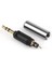 Momentum Için 2 Adet 2.5mm Jack Kulaklık Fişi Pin Adaptörü, Siyah (Yurt Dışından) 5