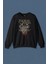 Unisex Sweatshirt 7 Horns 7 Eyes Metal Rock Baskılı Sweat 1