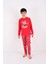 Kız / Erkek Çocuk Uzun Kollu Yılbaşı Temalı Pamuklu Pijama Takımı 2