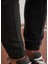 Antrasit Renk Örme Kumaşdan Jogger Pantolon 4