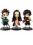14-16 cm Anime Iblis Avcısı Kimetsu Hiçbir Yaiba Q Posket Kamado Tanjirou Nezuko Agatsuma Tomioka Giyuu Pvc Aksiyon Figürleri Oyuncaklar Hediyeler (Yurt Dışından) 4
