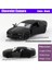 Lisanslı Döküm Metal 1:36 Ölçekli Koleksiyon Araba Modeli Thechevrolet Camaro Alaşım Geri Çekilebilir Oyuncak Araç - Mat Siyah (Yurt Dışından) 3