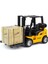 Alaşım Forklift Çocuk Mühendislik Aracı Oyuncak Çocuk Geri Çekin Asansör Arabası (Yurt Dışından) 1