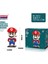 Süper Mario Blokları Mini Karikatür Küçük Bloklar Eğitim Yapı Oyuncak Anime Figürü Aksiyon Tuğlaları Wario Çocuk Doğum Günü Hediyeleri (Yurt Dışından) 1