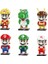 Süper Mario Blokları Mini Karikatür Küçük Bloklar Eğitim Yapı Oyuncak Anime Figürü Aksiyon Tuğlaları Wario Çocuk Doğum Günü Hediyeleri (Yurt Dışından) 3