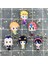 Anime Jojo'nun Tuhaf Macera Joseph Joestar Sezar Rohan Fugo Akrilik Şekil Kolye Anahtarlık Anahtarlık Koleksiyon Model Oyuncak (Yurt Dışından) 4