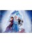 Orijinal Disney Prenses Dondurulmuş 2 Mutlu Doğum Günü Partisi Süslemeleri Arka Plan Bez Anime Figürleri Karikatür Tema Çocuk Oyuncakları Hediyeler (Yurt Dışından) 2