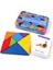 Bebek Ahşap Tasarım Hayvan Bulmaca Montessori Çocuklar Erken Eğitim Çocuk Oyuncakları Için Renkli Tangram Oyuncak Sıralama Oyunları (Yurt Dışından) 3