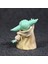 8 cm Disney Star Wars Bebek Yoda Aksiyon Figürü Oyuncakları Pvc Mandalorian Sevimli Yoda Bebek Modeli Bebek Çocuk Koleksiyonu Sıcak Oyuncaklar Hediyeler (Yurt Dışından) 5
