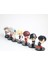 7 Adet/takım Bangtan Boys Grupları Model Oyuncaklar Kpop Yıldız Üst Grup Ordu Pvc Anahtarlık Aksiyon Figürleri Anahtarlık Bt Çocuk (Yurt Dışından) 5