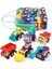 6 Adet/grup Bebek Oyuncakları Mini Inşaat Araç Arabalar-Çimento, Buldozer, Yol Silindiri, Ekskavatör, Damperli Kamyon, Traktör Oyuncaklar Çocuk Için (Yurt Dışından) 2