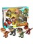 Jurassic Park Dinozorlar Parmak Aksiyon Figürü Sevimli Dino Dönüşümü Robot Çocuk Boys Için Noel Hediyeleri Oyuncaklar Tyrannosaurus Rex (Yurt Dışından) 3