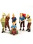 Tenten'in Maceraları Figürleri Teneke Teneke Pvc Action Figure Klasik Karikatür Koleksiyon Model Oyuncaklar Bebekler Hediye 6 Adet/takım (Yurt Dışından) 4