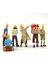 Tenten'in Maceraları Figürleri Teneke Teneke Pvc Action Figure Klasik Karikatür Koleksiyon Model Oyuncaklar Bebekler Hediye 6 Adet/takım (Yurt Dışından) 5