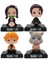 Bobble Head Tek Parça Sallama Kafa Telefon Tutucu Telefon Braketi Luffy Chopper Pvc Action Figure Iblis Avcısı Tanjirou Zenitsu Oyuncaklar (Yurt Dışından) 4