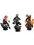 Mandai Anime Naruto Heykelcik Modeli 7 cm Sasuke Gaara Kakashi Haruno Sakura Aksiyon Figürleri Heykeli Koleksiyon Oyuncaklar (Yurt Dışından) 4