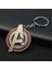 Marvel Avengers 4 Anahtarlıklar Metal Kaptan Amerika Hulk Yumruk Şekilli Kalıp Oyuncaklar Hediye (Yurt Dışından) 2
