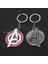 Marvel Avengers 4 Anahtarlıklar Metal Kaptan Amerika Hulk Yumruk Şekilli Kalıp Oyuncaklar Hediye (Yurt Dışından) 5