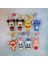 Disney Çocuk Bebek Kolye Mickey Mouse Donald Duck Çanta Anahtarlığı Kolye Küçük Hediye Çantası Anahtarlık Kolye Olay Hediyelik Eşya Oyuncaklar (Yurt Dışından) 3