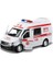 1/32 Alaşım Ambulans Polis Pres Döküm ve Oyuncak Araçlar Araba Modeli Itfaiye Kamyonu Metal Geri Çekin Ses ve Işık Araba Çocuk Oyuncakları (Yurt Dışından) 4