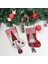 Adet Noel Çorapları, Noel Çorapları Süslemeleri, Noel Baba Hediyesi (Yurt Dışından) 2