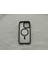 iPhone 14 Pro ile Uyumlu Magsafe Özellikli Sert Silikon Darbe Koruyucu Kılıf 3