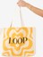 "loop" Canvas Tote Omuz ve Plaj Çantas 3
