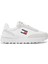 Kadın Marka Logolu Bağcıklı Kaydırmaz Tabanlı Günlük Beyaz Sneaker EN0EN02511-YBS 1