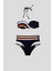 3425 Siyah Straplez Bikini Takımı 5
