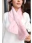 Kadın Peluş Kaşkol Boyunluk Atkı Rkb-01 Pembe 4