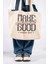"make Something Good" Canvas Tote Omuz ve Plaj Çantası 3