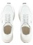 Erkek Bağcıklı Marka Logolu Spor Stil Beyaz Sneaker X4X630 XN877-M801 4