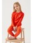 Asnn Kız Çocuk Nar Çiçeği Pijama Takımı 3