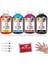 Canon MP280 Için Eurink Siyah ve Renkli Kartuş 50ML x 4 Mürekkebi 1