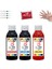 Hp Deskjet 2600 - 2620 - 2630 Yazıcı Uyumlu Kartuş Mürekkep Seti3 x 100 ml Renkli 1