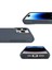 Apple iPhone 15 Pro Kılıf Airbag Kenarlı T-Max Mat Standlı Kapak Gri 4