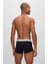 Erkek Marka Logolu Beli Lastikli Siyah Boxer 50492200-001 3