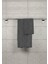 Krom Lux 4'lü Banyo Seti Uzun Havluluk, Diş Fırçalık, Sabunluk, Bornozluk 3