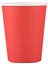 40 Karton Bardak (9oz) - Düz Düz Renkler Doğum Günü Ikram(Kırmızı) (Yurt Dışından) 5