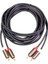 2rca - 2 Rca Erkek - Erkek Ses Kablosu Altın Kaplama Rca Ses Kablosu Ev Sineması Için DVD Tv CD Amplifikatör Ses Kutusu (Yurt Dışından) 1